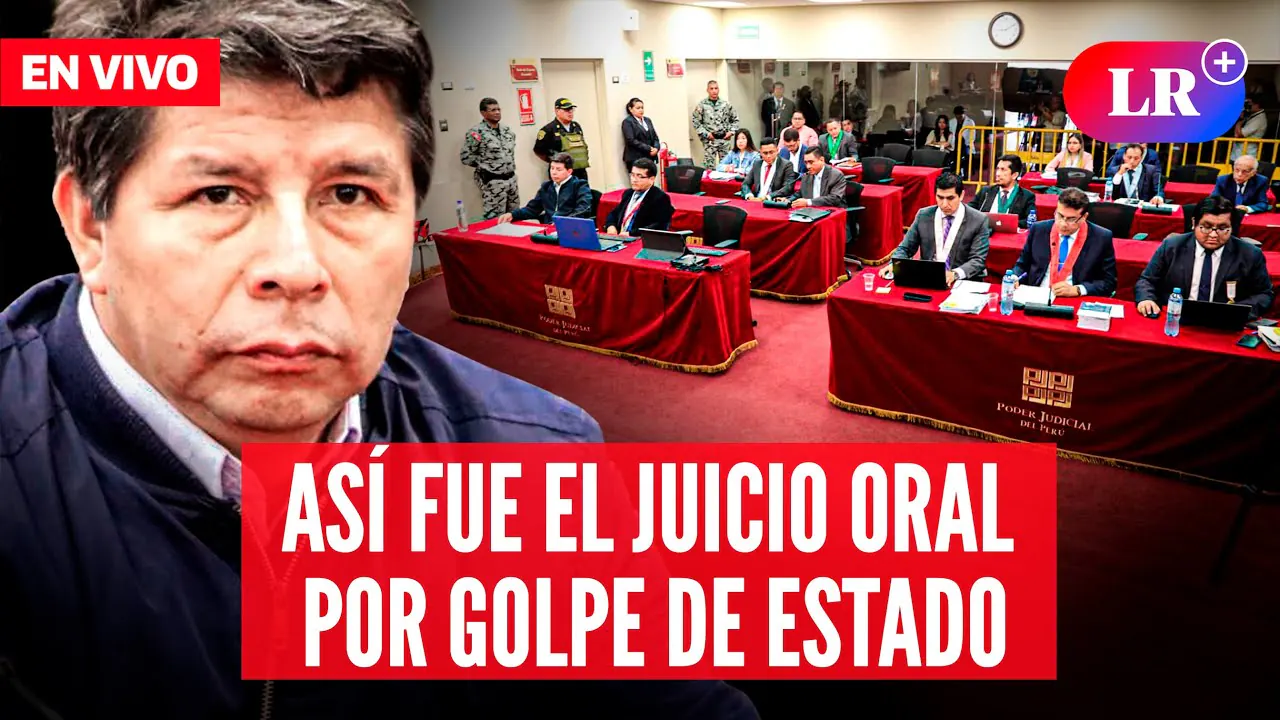 Reproducir: 🔴 PEDRO CASTILLO: JUICIO A EXPRESIDENTE POR AUTOGOLPE CONTINÚA EN BARBADILLO | #EnDirectoLR