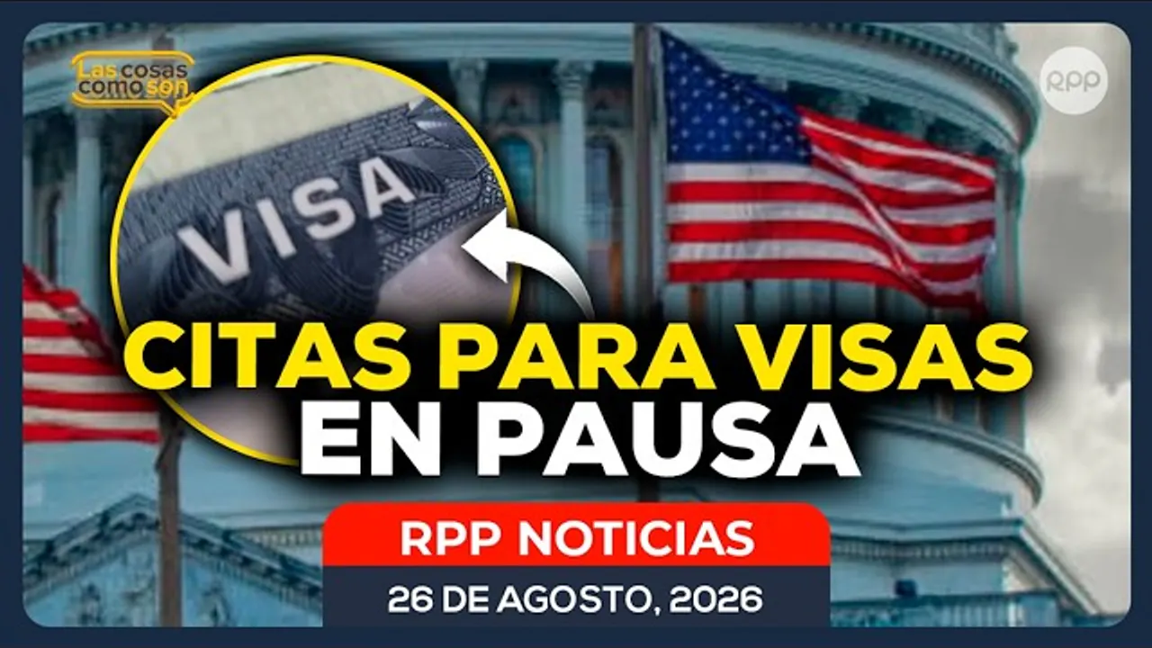 Reproducir: 🔴 EE. UU. suspende citas para visas de inmigrante: ¿Qué pasará con las entrevistas programadas?