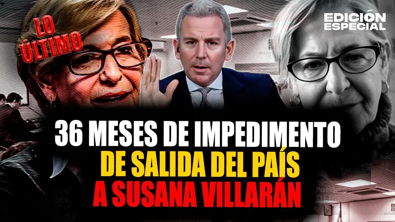 Reproducir: #EnVivo Susana Villarán: dictan 36 meses de impedimento de salida del país por caso Odebrecht y OAS