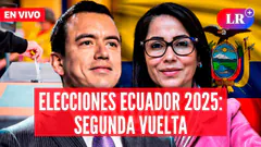 ELECCIONES EN ECUADOR 2025 EN VIVO: Daniel NOBOA y Luisa GONZÁLEZ se enfrentan en SEGUNDA VUELTA