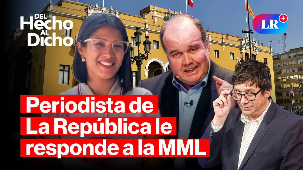 Reproducir: MUNICIPALIDAD DE LIMA ACUSA A LA REPÚBLICA DE SABOTAJE A TRENES | Del Hecho Al Dicho con Chincha