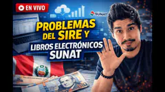 Problemas sobre el SIRE SUNAT y Libros Electrónicos