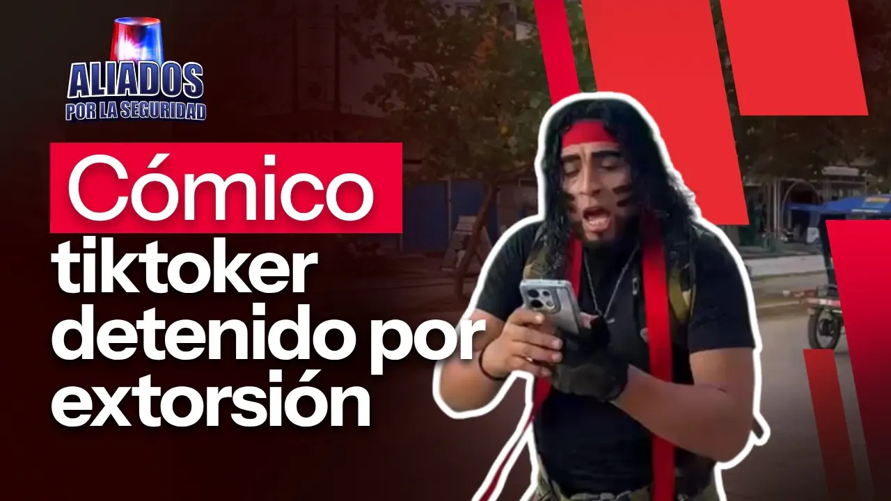 Reproducir: Cómico tiktoker detenido por extorsión | "Aliados por la seguridad" EN VIVO por Radio Nacional