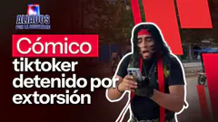 Cómico tiktoker detenido por extorsión | "Aliados por la seguridad" EN VIVO por Radio Nacional