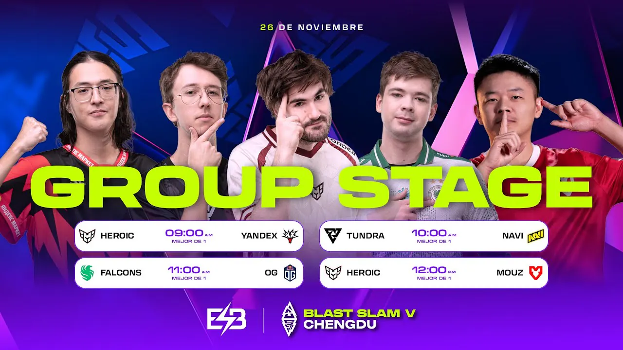 Reproducir: HEROIC vs YANDEX | BLAST SLAM V: GROUP STAGE