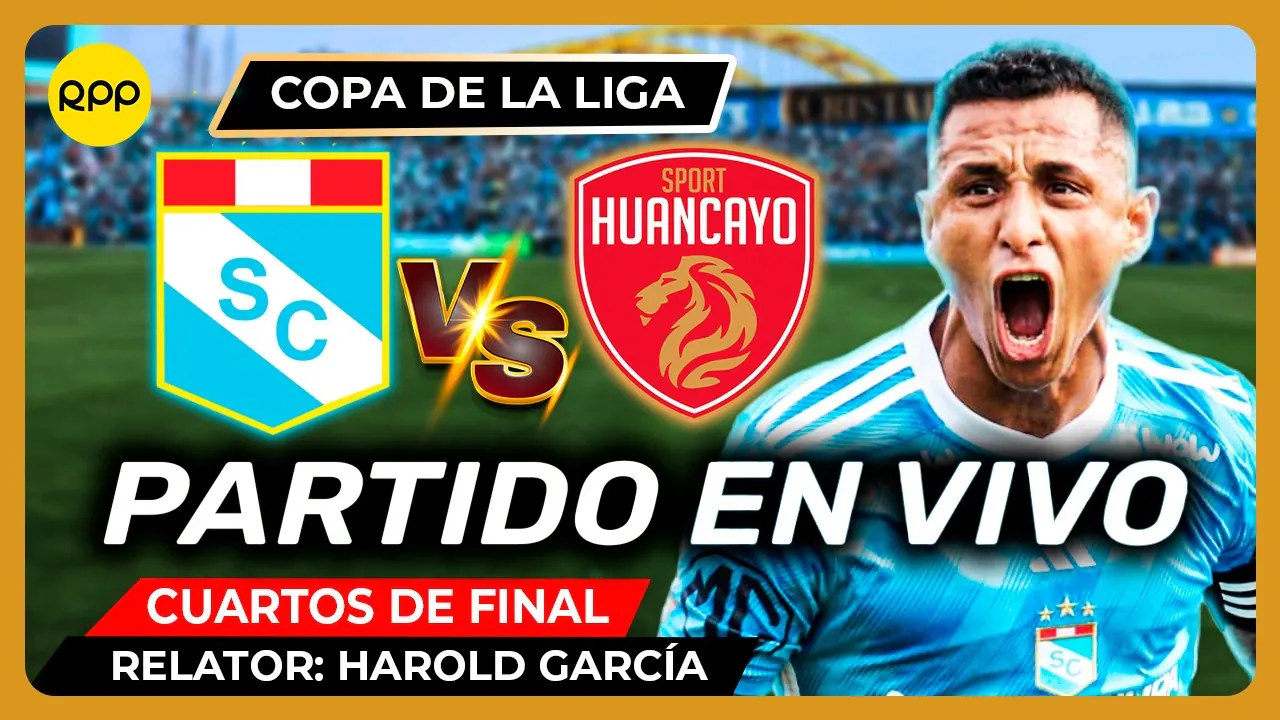 Reproducir: SPORTING CRISTAL VS SPORT HUANCAYO 🔴EN VIVO COPA DE LA LIGA CALIENTE 2026 | Transmisión Oficial RPP