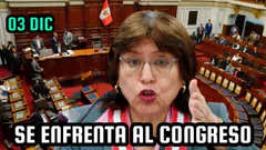 ÚLTIMO: CONGRESO vota INHABILITACIÓN por 10 años contra DELIA ESPINOZA - 03 DIC