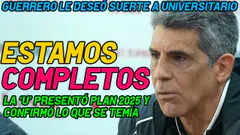 VELAZCO CONFIRMA QUE 'U' NO IRÁ CON 1190 / CARRILLO, BAJA EN SELECCIÓN / EL DRAMA DE PALMEIRAS