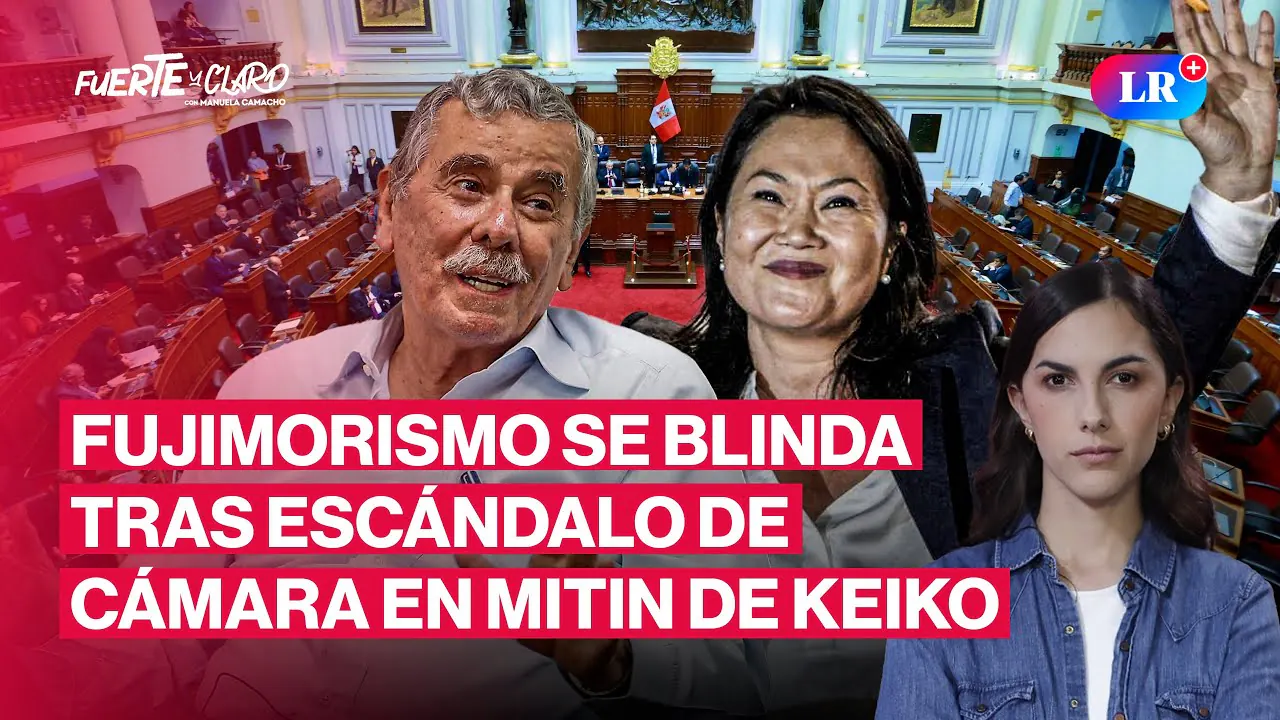 Reproducir: CONGRESO PROTEGE A FERNANDO ROSPIGLIOSI Y SE NIEGA A CENSURARLO | FUERTE Y CLARO CON MANUELA CAMACHO