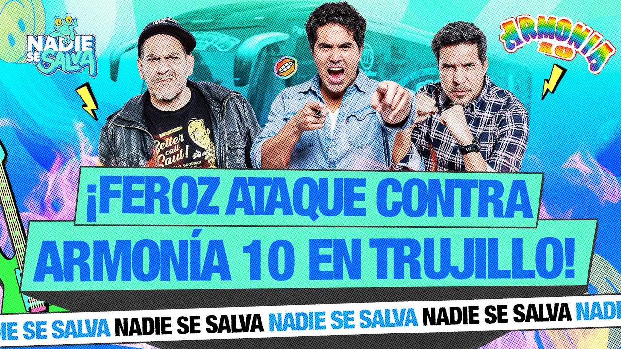 Reproducir: LANZAN EXPLOSIVO A BUS DE ARMONÍA 10 | NADIE SE SALVA 🐸