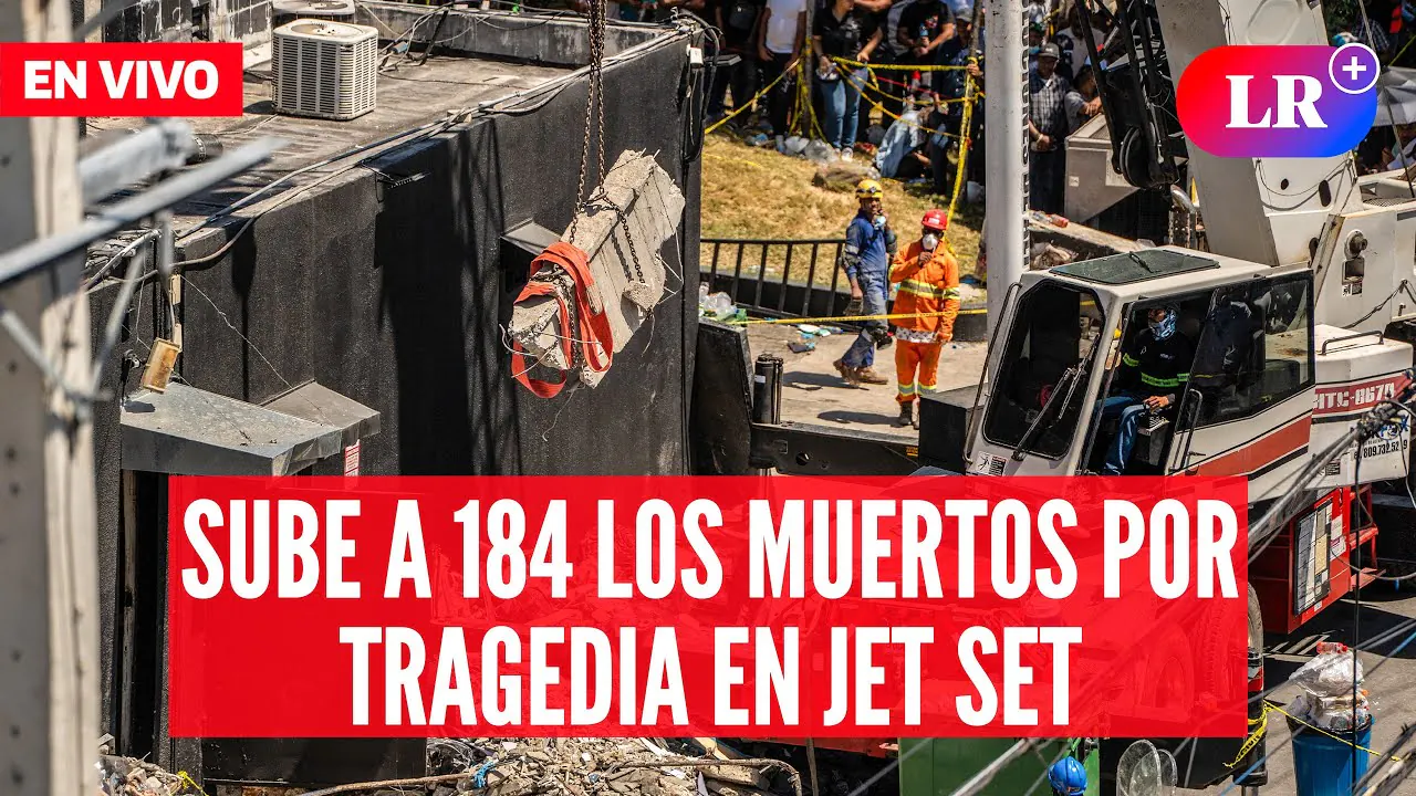 Reproducir: 🔴 JET SET EN VIVO HOY: lista actualizada de víctimas de la tragedia en discoteca| #EnDirectoLR