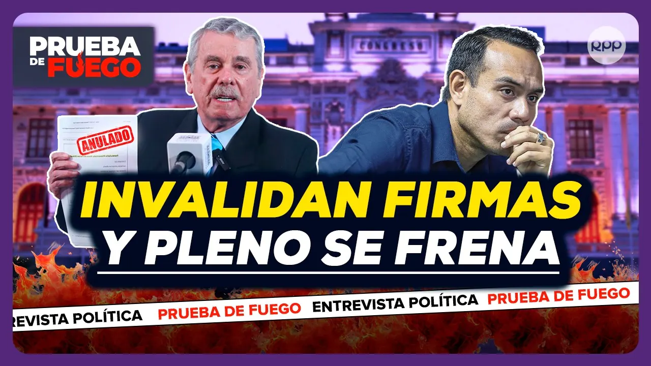 Reproducir: 🔥Pleno en suspenso por firmas anuladas: Fuerza Popular respalda a José Jerí #FEEG2026