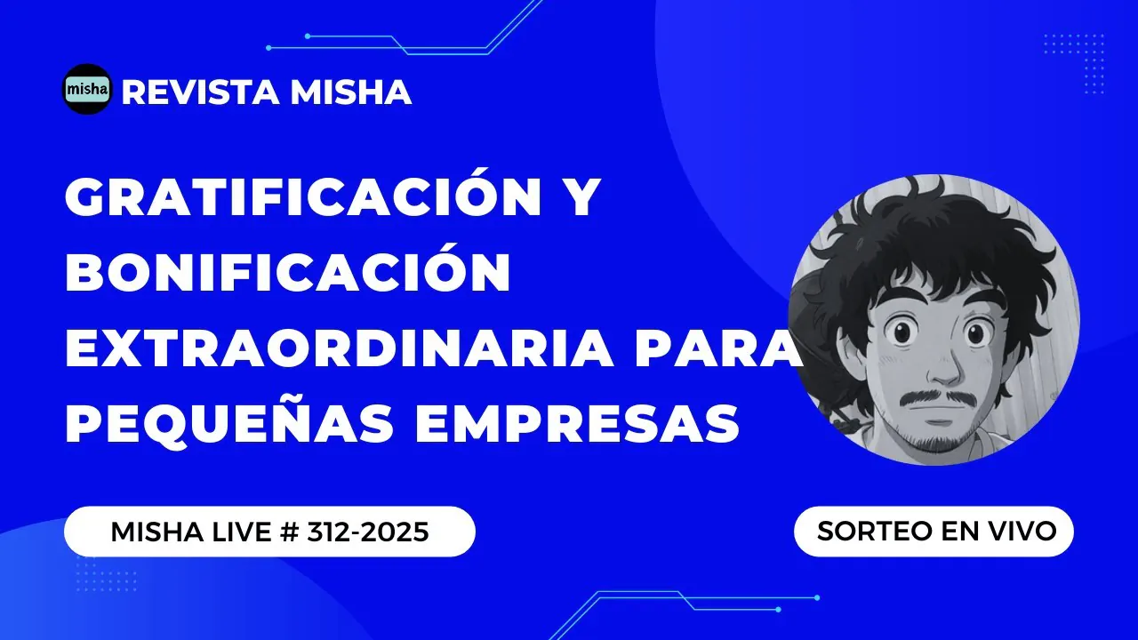 Reproducir: GRATIFICACIÓN Y BONIFICACIÓN EXTRAORDINARIA PARA PEQUEÑAS EMPRESAS