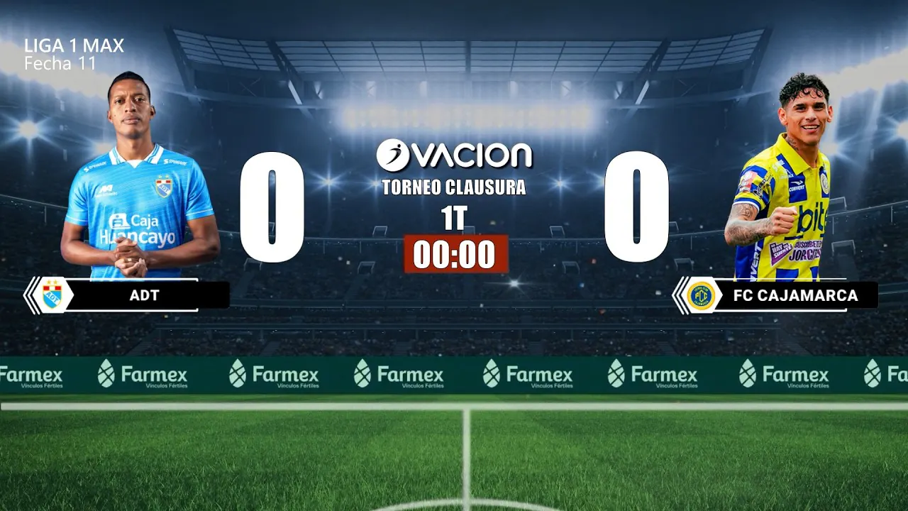Reproducir: ADT vs FC CAJAMARCA por RADIO OVACION | LIGA 1 MAX