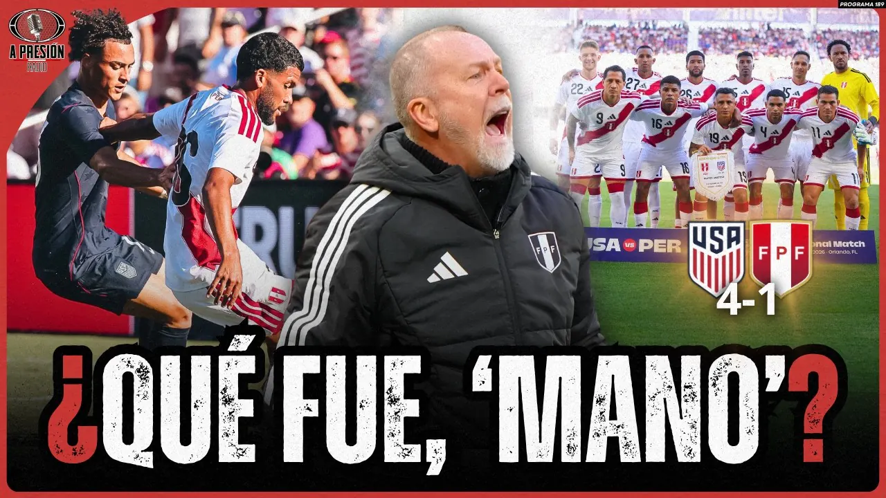 Reproducir: ¿QUÉ FUE, MANO? ESTADOS UNIDOS 4-1 PERÚ | ANÁLISIS EN CALIENTE