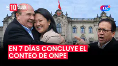 KEIKO OFRECE AYUDA A LÓPEZ ALIAGA EN RECTA FINAL DE CONTEO DE VOTOS | #las10deldía