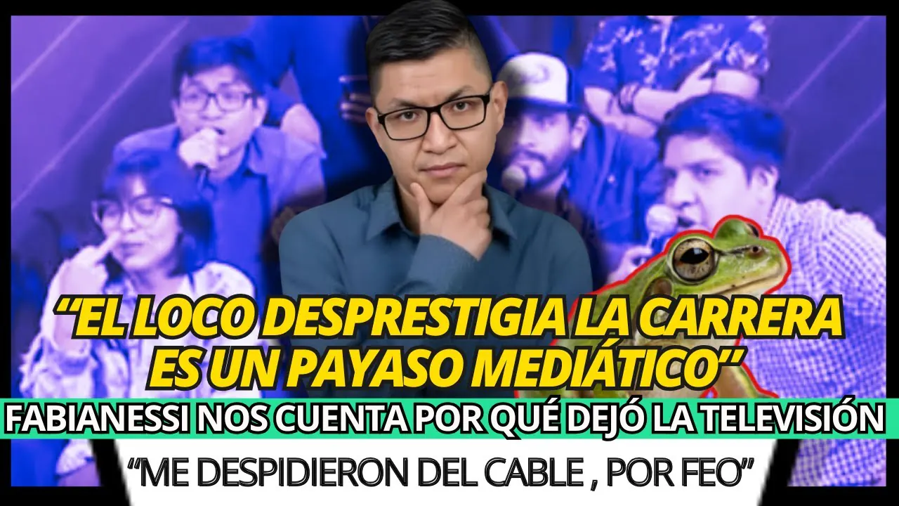 Reproducir: FABIANESSI : "ME ESTAFÓ GENTE QUE HOY LIDERA EL INTERNET"