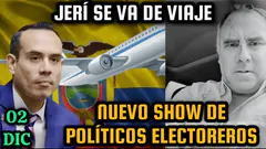 Jerí exige viajar a Ecuador | Atacan a candidato en vehículo | Políticos electoreros en show -02 dic