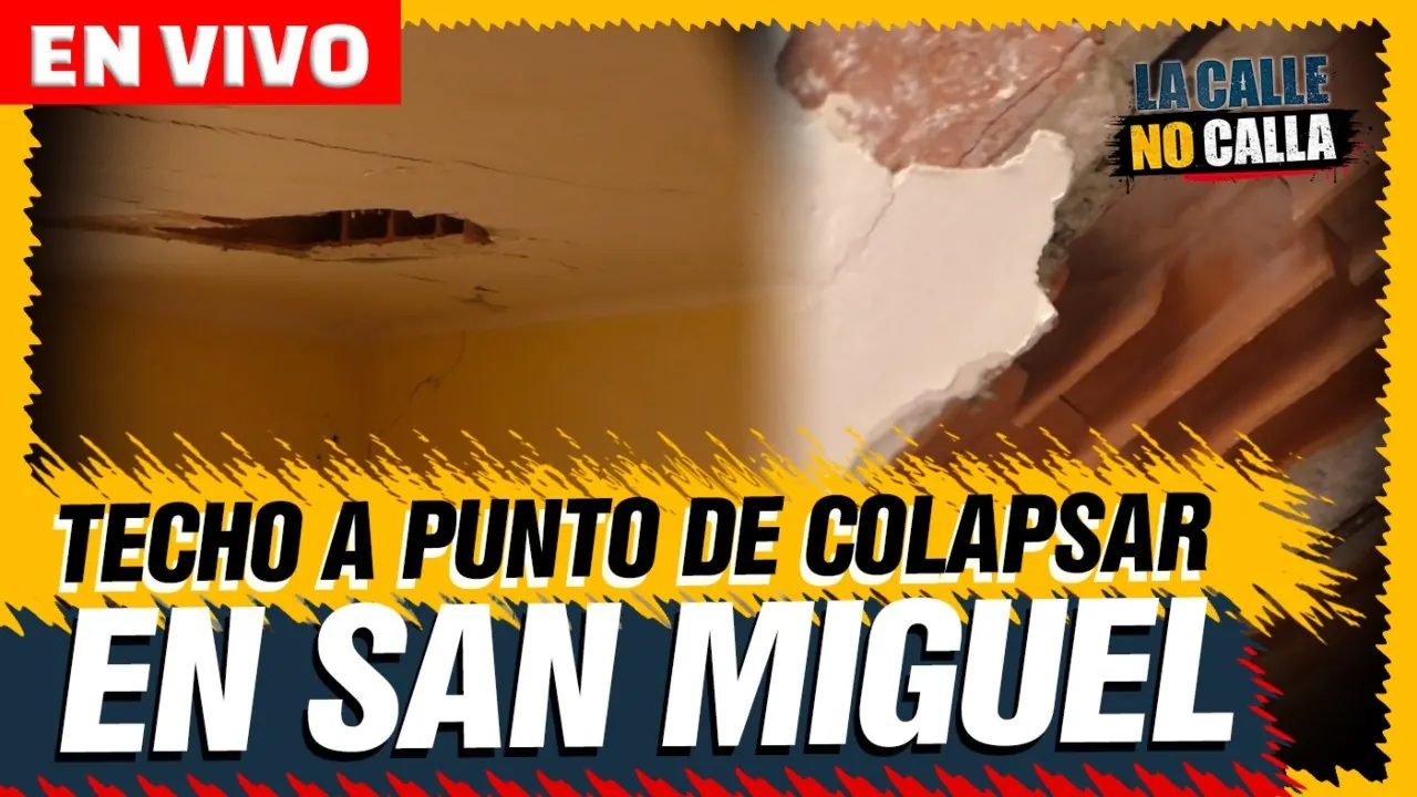 Reproducir: 🟢 EN VIVO - TECHO A PUNTO DE COLAPSAR ALERTA A VECINOS | LA CALLE NO CALLA - PROGRAMA COMPLETO