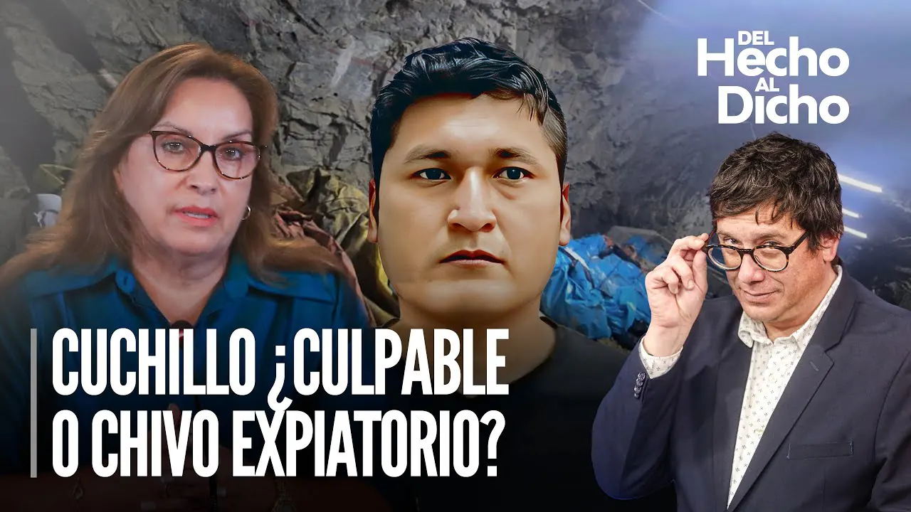 Reproducir: CUCHILLO envía carta notarial a DINA BOLUARTE por PATAZ | Del Hecho al Dicho con Jaime Chincha