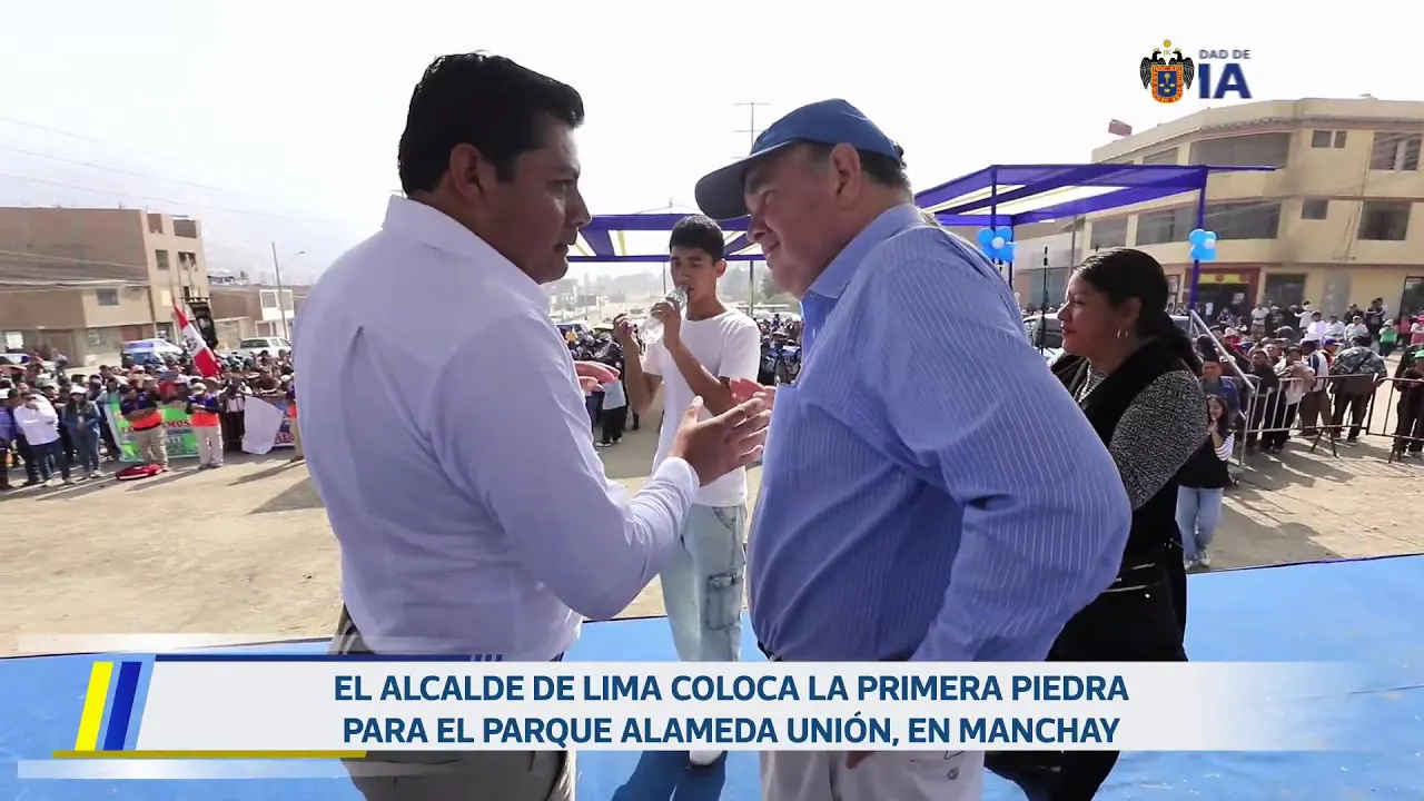Reproducir: Primera piedra del parque Alameda La Unión | 7 de setiembre