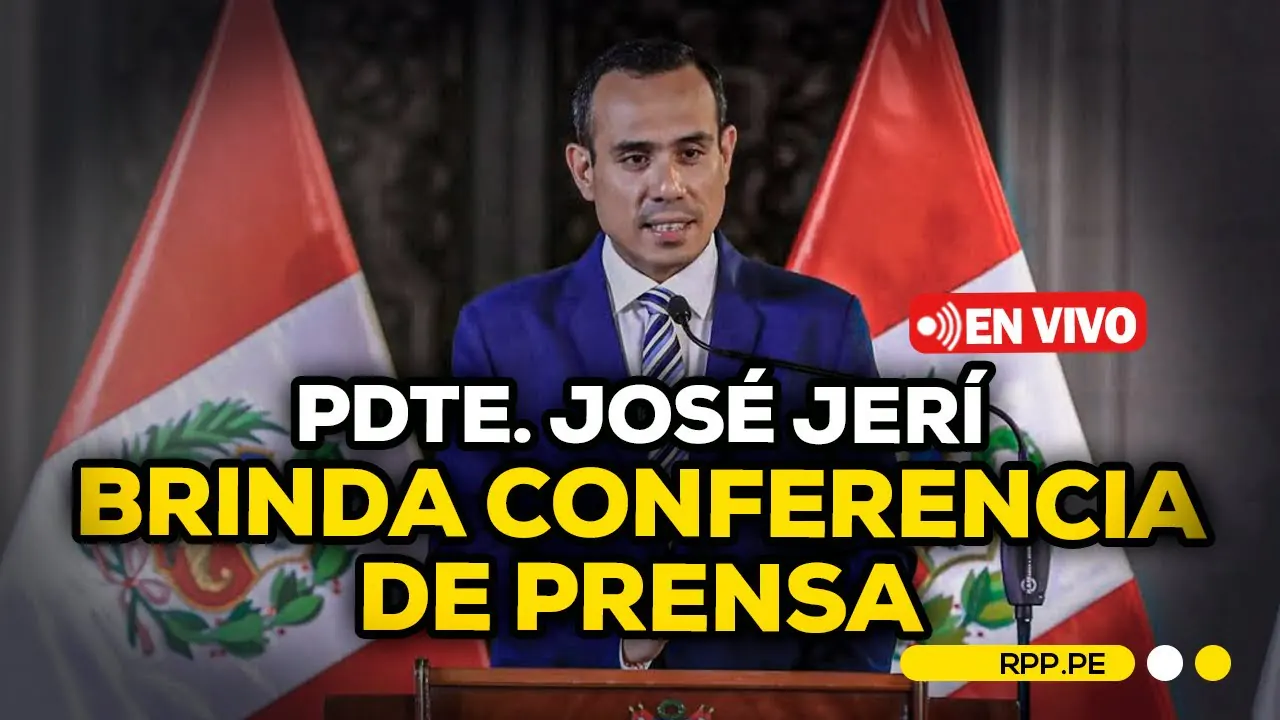 Reproducir: 🔴 Presidente José Jerí encabeza presentación de datos del INEI sobre homicidios #RPPEspeciales