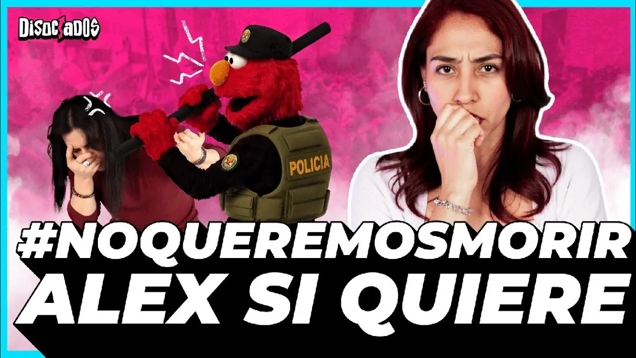 Reproducir: 🚨Cobertura especial: Disociados en la marcha...¿Alex terminará arrestado?👮#NoQueremosMorir