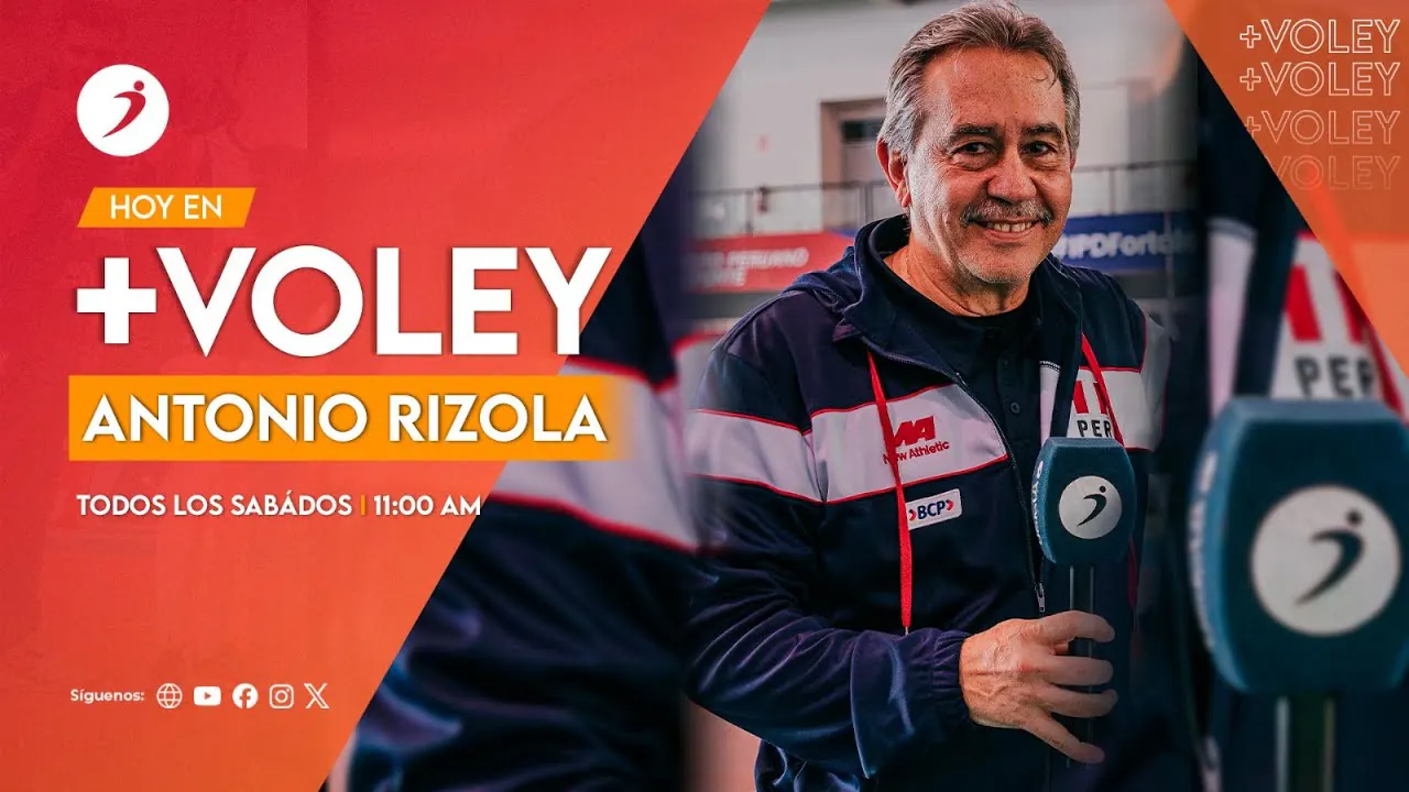 Reproducir: 🔴 #ENVIVO | ANTONIO RIZOLA EN +VOLEY