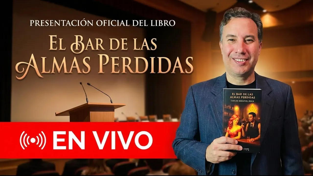 Reproducir: PRESENTACIÓN OFICIAL DEL LIBRO EL BAR DE LAS ALMAS PERDIDAS | EN VIVO
