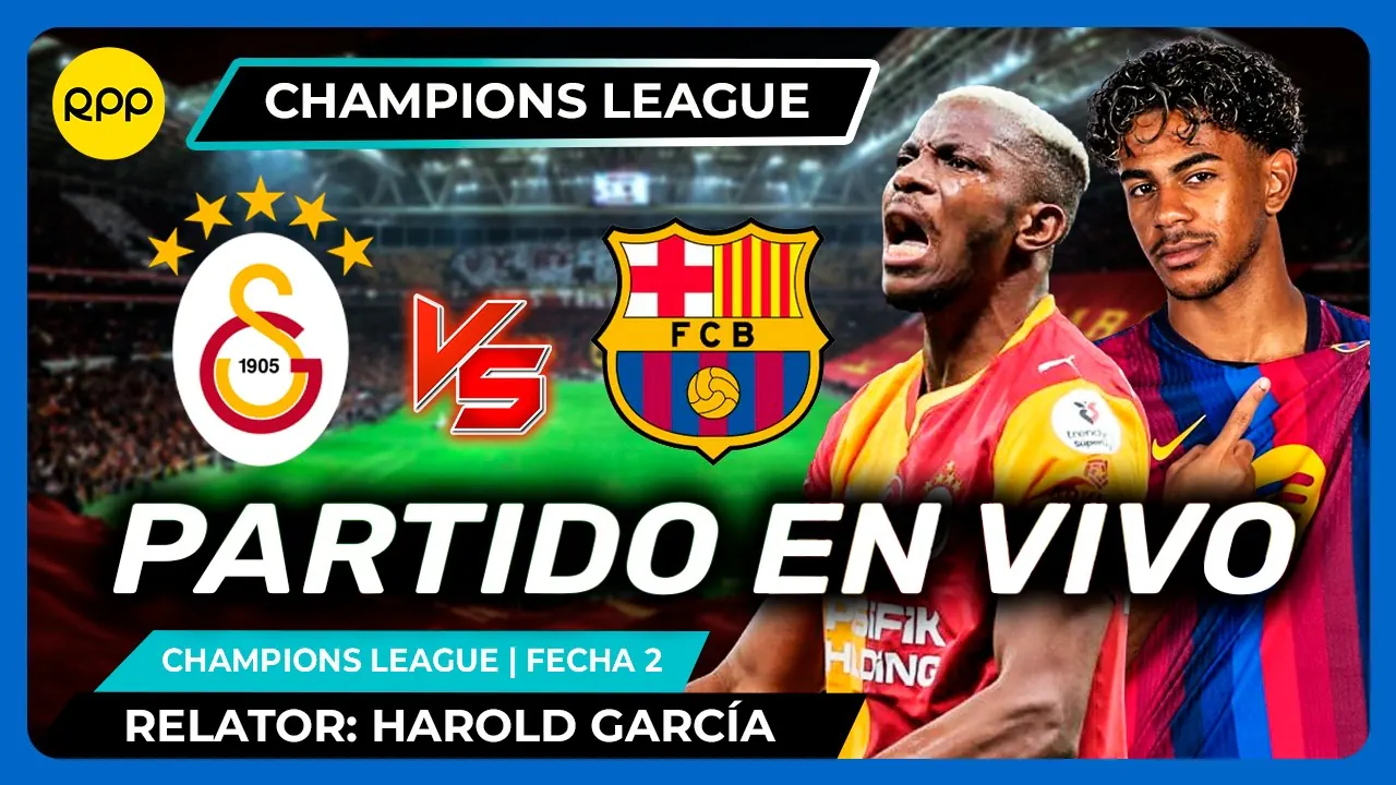Reproducir: GALATASARAY VS BARCELONA 🔴EN VIVO UEFA CHAMPIONS LEAGUE 2026-27 | Transmisión Oficial RPP