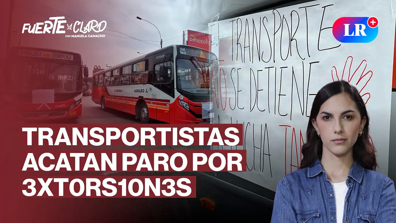 Reproducir: TODO SOBRE EL PARO DE TRANSPORTISTAS Y MADRE DE FLIPOWN EN VIVO | FUERTE Y CLARO CON MANUELA CAMACHO