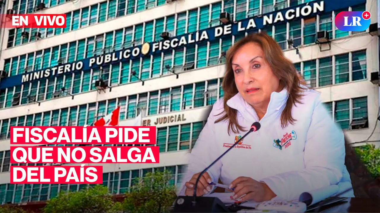 Reproducir: 🔴DINA BOLUARTE: piden que no salga del país | #EnVivoLR