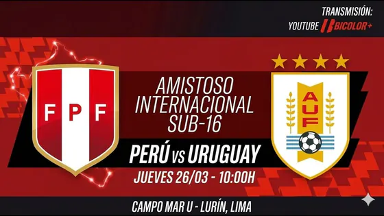 EN VIVO | PERÚ VS URUGUAY | AMISTOSO INTERNACIONAL | SUB-16