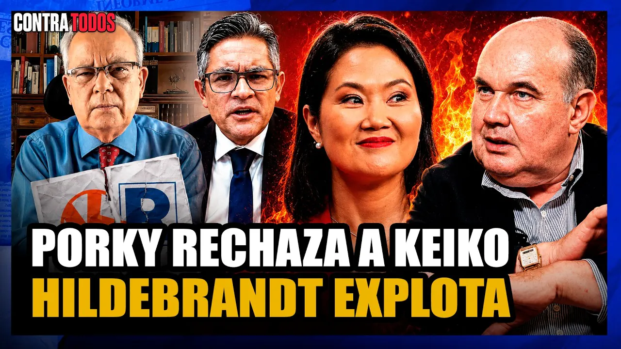 Reproducir: SE ROMPIÓ: KEIKO SIN PORKY | HILDEBRANDT VS DOMINGO | CONTRA TODOS 🔴