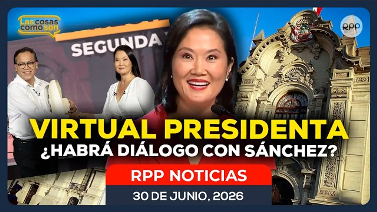 Reproducir: 🔴 KEIKO FUJIMORI ES VIRTUAL PRESIDENTA DEL PERÚ: ¿HABRÁ DIÁLOGO CON ROBERTO SÁNCHEZ? | RPP NOTICIAS