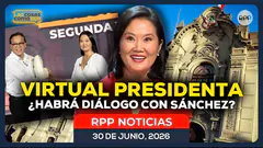 KEIKO FUJIMORI ES VIRTUAL PRESIDENTA DEL PERÚ: ¿HABRÁ DIÁLOGO CON ROBERTO SÁNCHEZ? | RPP NOTICIAS