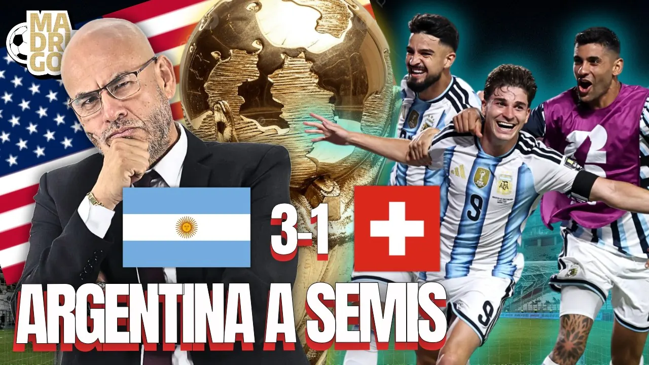 Reproducir: MADRUGOL CON MR PEET: EN VIVO DESDE USA | ARGENTINA 3 - 1 SUIZA