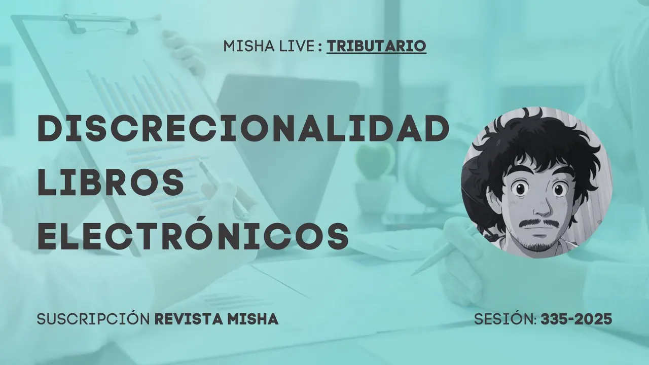 Reproducir: DISCRECIONALIDAD LIBROS ELECTRONICOS #jicamarca #sunat