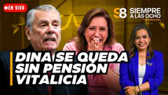 FERNANDO ROSPIGLIOSI HABLA EN VIVO SOBRE EL RECHAZO A LA PENSIÓN VITALICIA DE DINA BOLUARTE | #S8