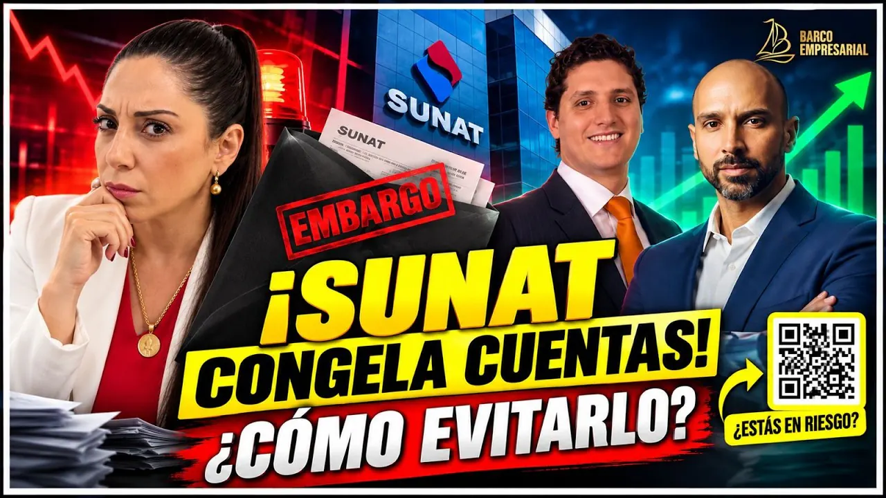 Reproducir: 🚨 SUNAT PUEDE CONGELAR TUS CUENTAS: ¿QUÉ HACER ANTES DE QUE SEA TARDE? | BARCO EMPRESARIAL⛵