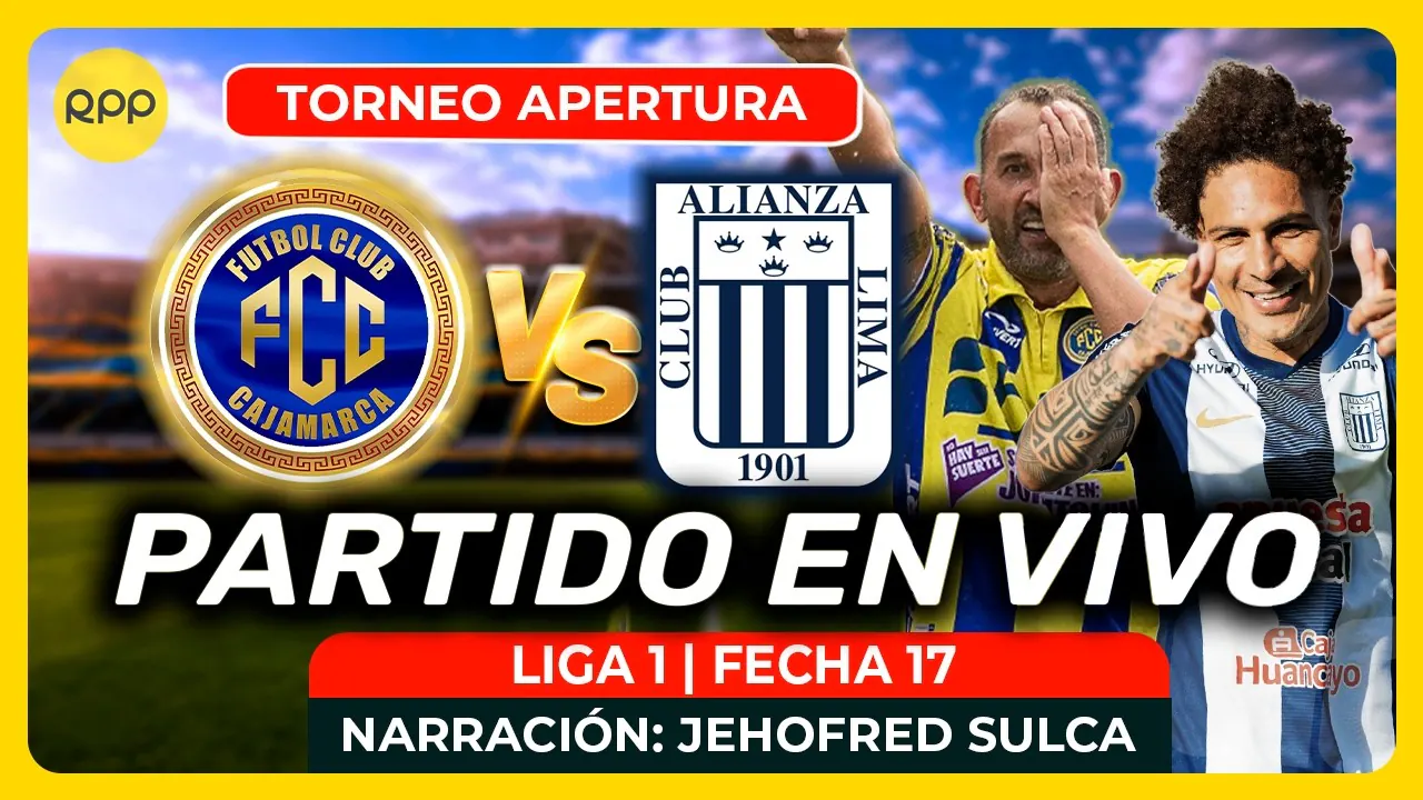 Reproducir: ALIANZA LIMA VS FC CAJAMARCA 🔴 EN VIVO LIGA 1 TORNEO APERTURA 2026 | Transmisión Oficial RPP