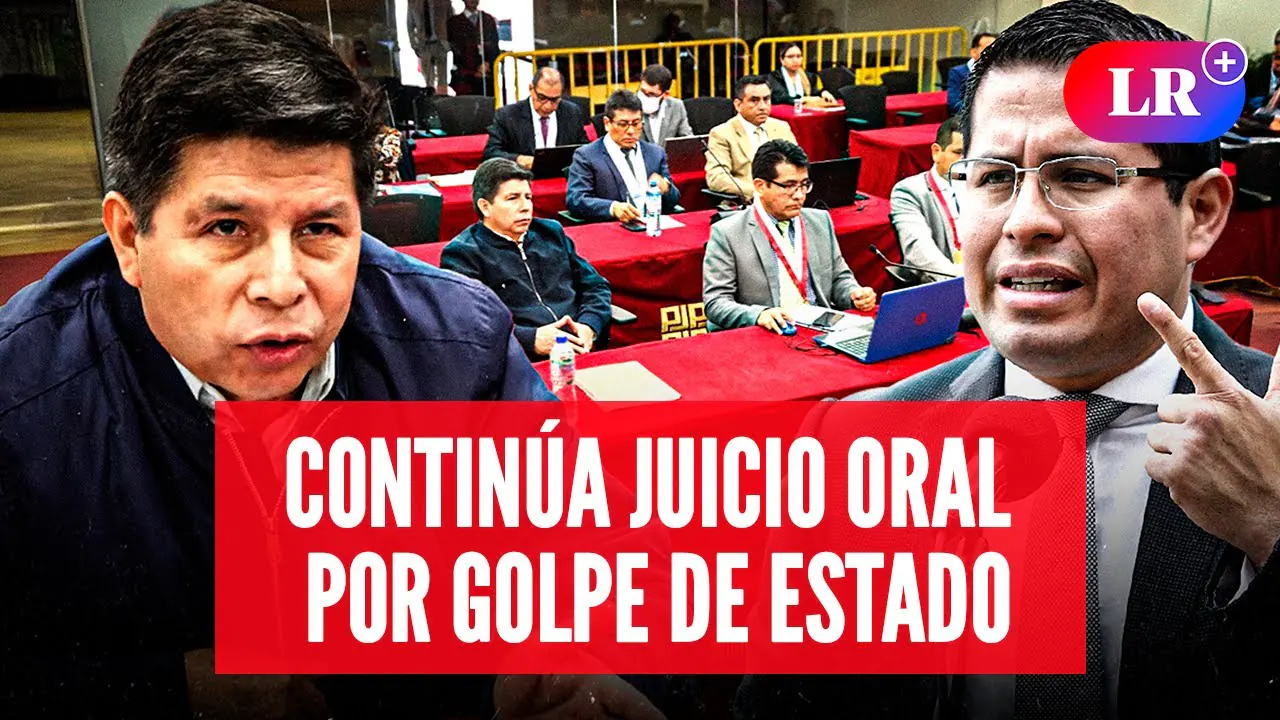 Reproducir: 🔴 PEDRO CASTILLO EN VIVO HOY: JUICIO POR GOLPE DE ESTADO CONTINÚA EN BARBADILLO | #EnDirectoLR