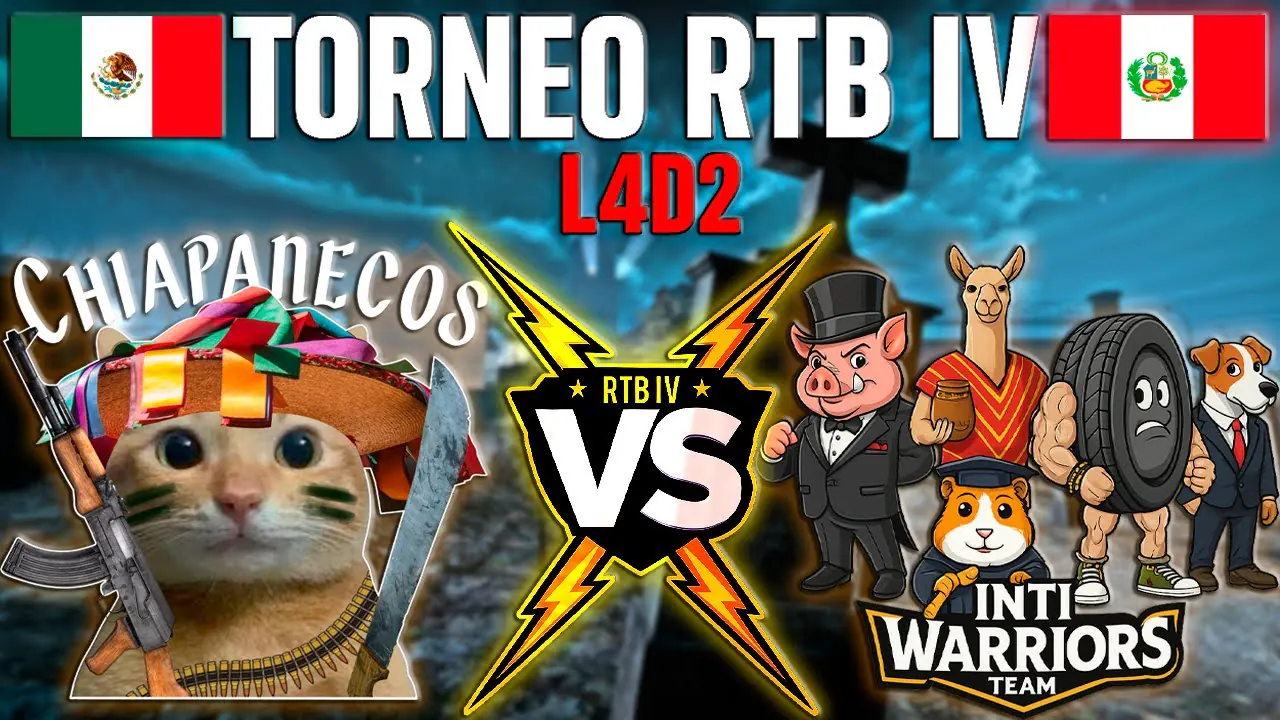 Reproducir: TORNEO RTB IV LEFT 4 DEAD 2 | Chiapanecos VS Inti Warriors | MX/ARG VS Perú |