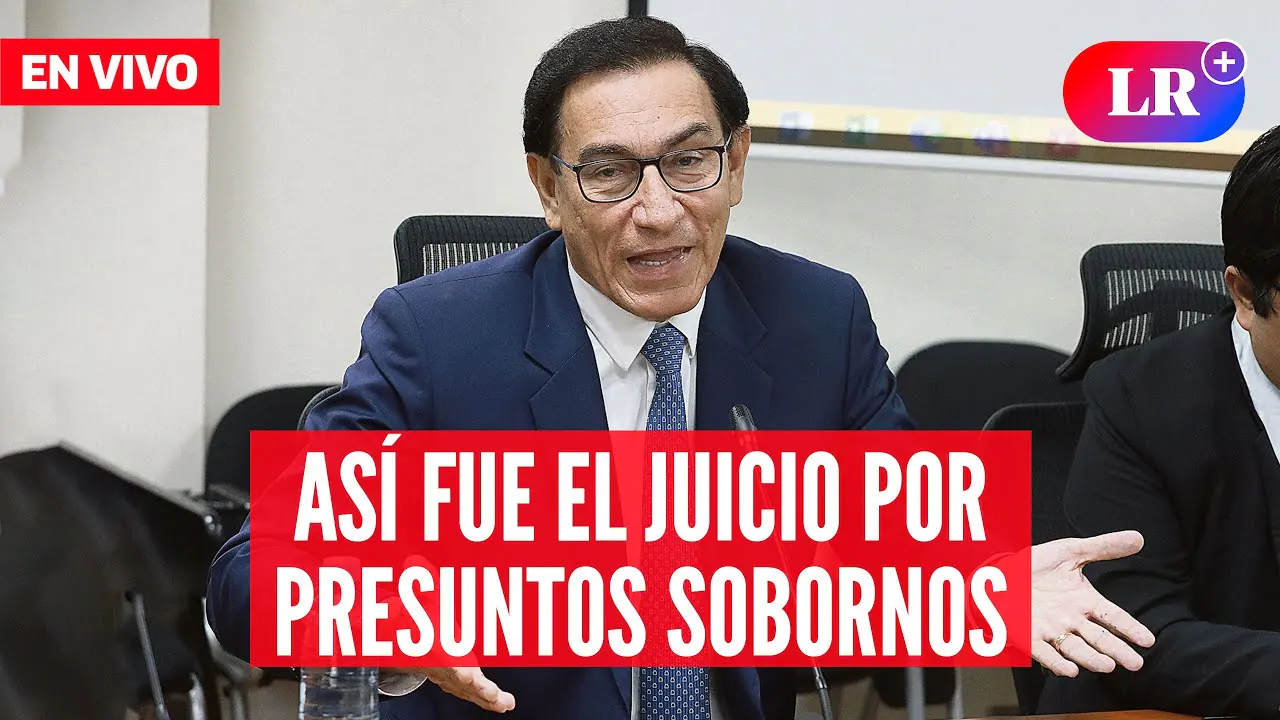 Reproducir: 🔴 MARTÍN VIZCARRA EN VIVO: RETOMAN JUICIO POR PRESUNTOS SOBORNOS | #EnDirectoLR