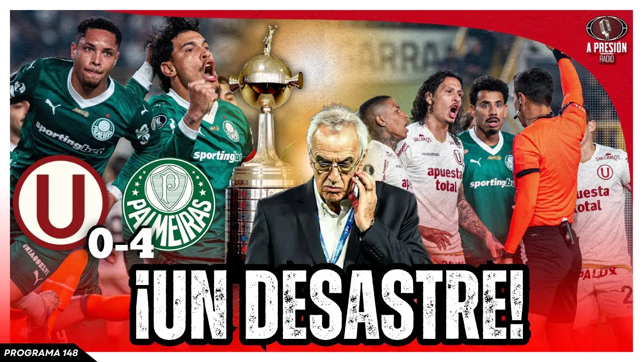 Reproducir: !UN DESASTRE! La U cae goleado ante Palmeiras