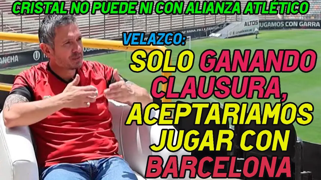 Reproducir: VELAZCO NO ASEGURA QUE FOSSATI  SIGA EN 2026 / PAOLO FUERA DE NÓMINA / MARCO VALENCIA A VIDENA