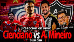 CIENCIANO VS ATLETICO MINEIRO - REACCION EN VIVO CON JEHOFRED SULCA
