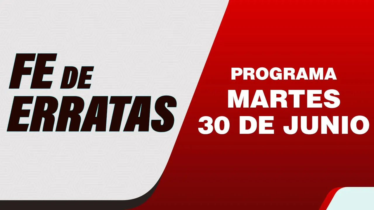 Reproducir: Fe de Erratas | JNE CONFIRMA PROCLAMACIÓN PRESIDENCIAL PARA EL 3 DE JULIO - ATV+