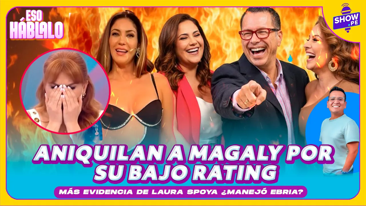 Reproducir: 🔥ANIQUILAN A MAGALY POR BAJO RATING. ADEMÁS LAURA SPOYA ¿MANEJÓ EBRIA? ASÍ LA EVIDENCIAN #showpe