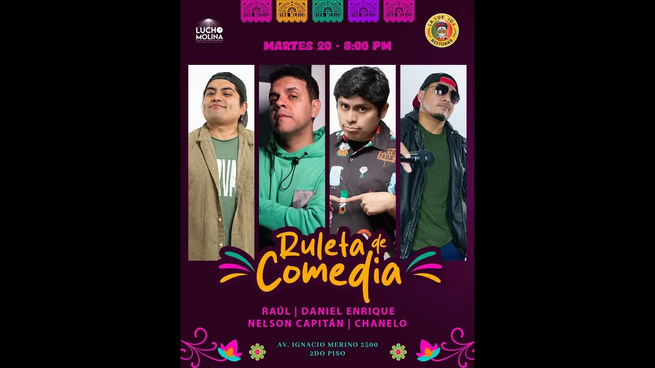 Reproducir: IRL - Te llevamos a otro Show de Comedia   - RULETA DE COMEDIA -  Chatitos de ❤️ -  #ElChatoRaul